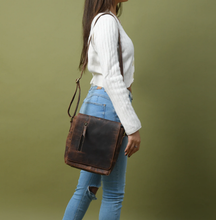 Pure Leather Unique Women's Cross-Body Sling Bags — MaheTri