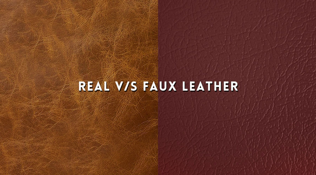 real leather vs faux leather