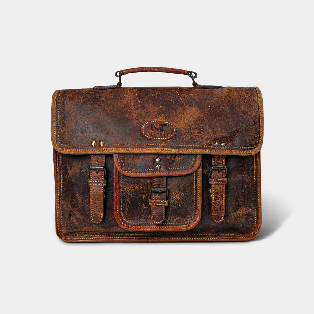 Laptop Bag (Melange, Striped) By Three Sixty – Three Sixty Leather