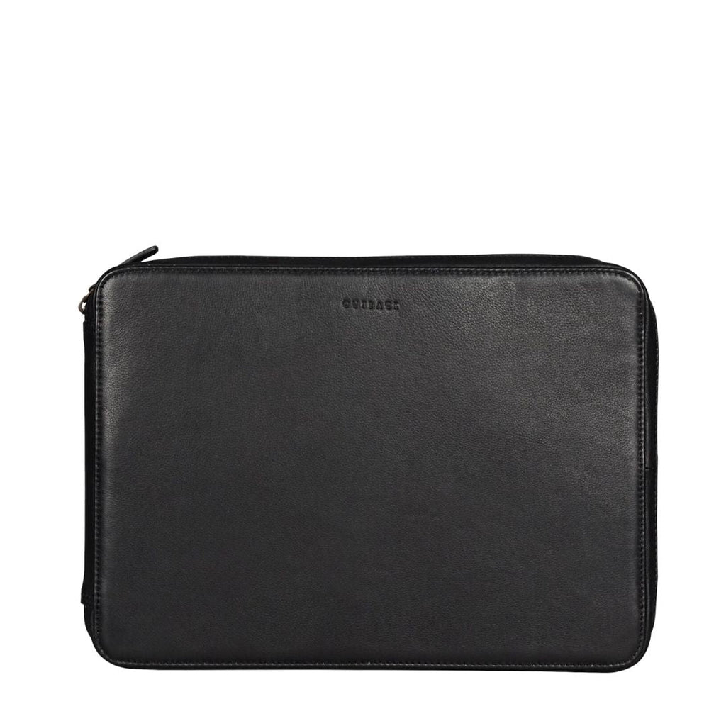 Leather laptop folio